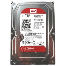 1TB WD Western Digital Red Internal Disque WD10EFRX Nas SATA 3 3.5 " 64MB 5400