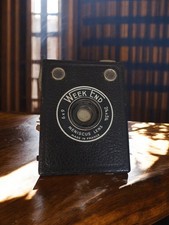 Appareil photo ancien Week End à lentille ménisque vintage France collection