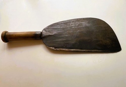 Ancienne feuille boucher - de,
