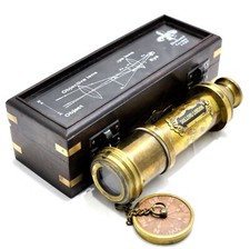 Marine Sailor-Dollond London Spyglass, télescope en laiton de 16 pouces avec ...