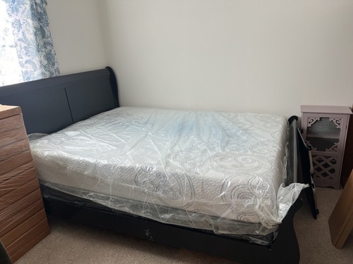 Black ikea bed set - ikea,