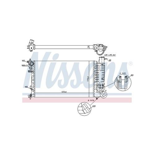 Radiateur refroidissement - radiateur,