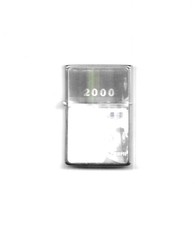RARE / BRIQUET - ANNEE 2000 PASSAGE A L' AN / LIGHTER CIGARETTE ESSENCE METAL