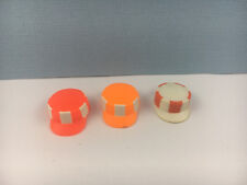 PLAYMOBIL – 3 casquettes d’éboueur / Cap, hat / 3745 3780 3004 3121 3196 3257