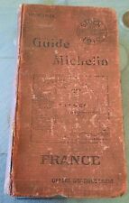 Guide MICHELIN rouge FRANCE 1912 Etat moyen