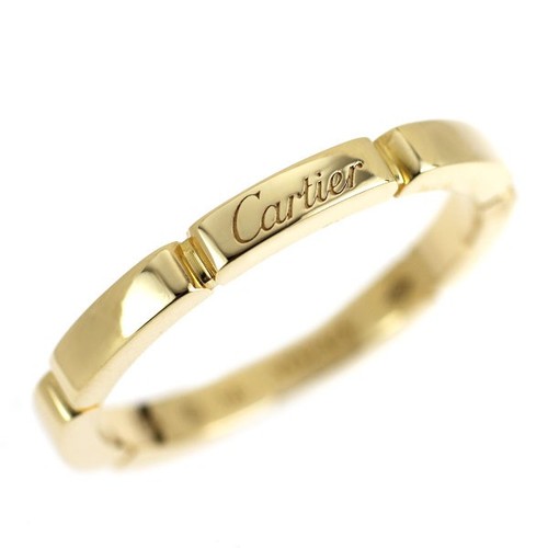 Bague cartier k18yg maillon - cartier,