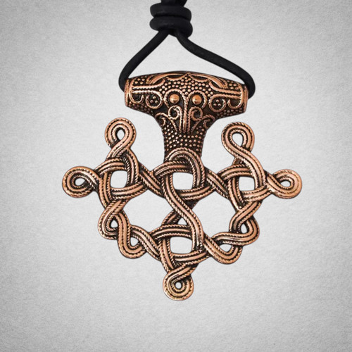 Pendentif croix viking - pendentif,
