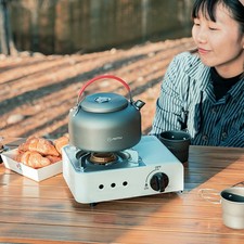 Bouilloire de Camping 0,8/1,4L, Cafetière, Bouilloire Portable pour