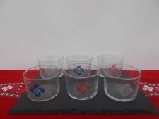 6 verres bodega croix basque