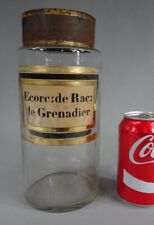 ancien pot à pharmacie en
