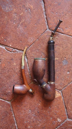 Ensemble pipes en bois - 2,