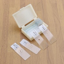 10 PCS/Set Lames Microscope Préparées Kit De Diapositive Au À Insectes