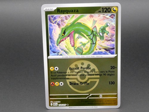 Carte pokémon rayquaza - carte,