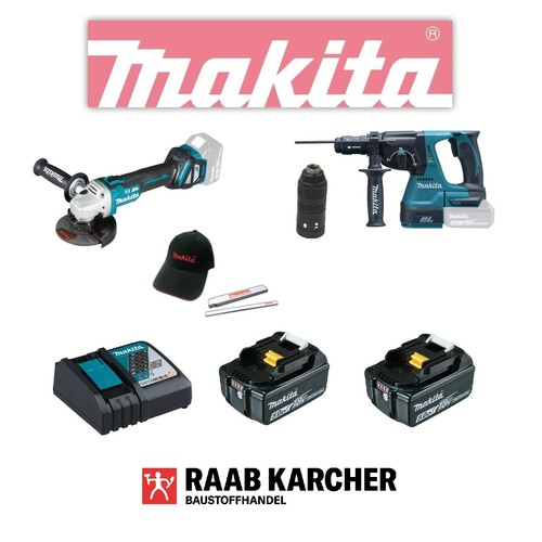 Makita 18v combo kit - makita, marteau