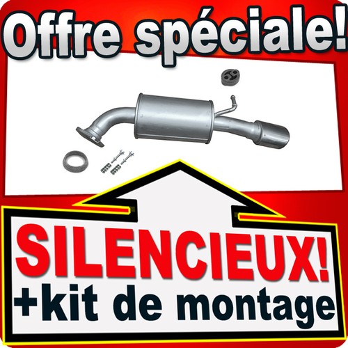 Silencieux arriere pour - silencieux,