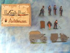 Plats d'étain HEINRICHSEN - Zinnfiguren - Flat tin - Boîte d'artilleurs empire