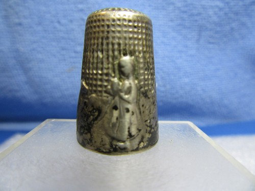 Ancien dé coudre argent - dé,