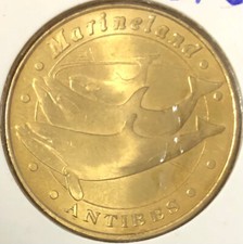 MDP 2007 MARINELAND ANTIBES ORQUES MÉDAILLE MONNAIE DE PARIS JETON MEDALS COIN