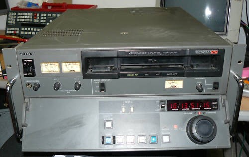 Player betacam sony pvw2600 - player, sp