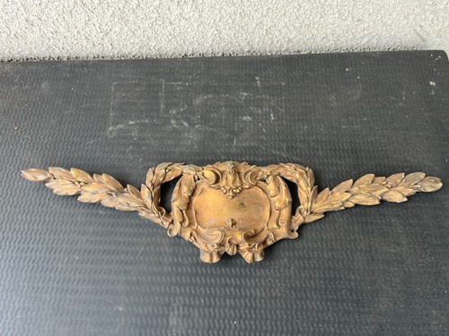Fronton meuble ancien en - fronton,