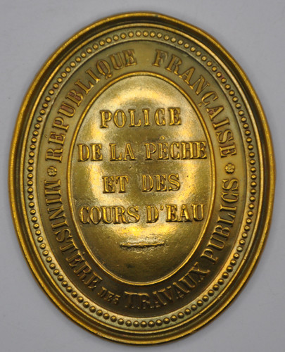 Plaque métier police - plaque,