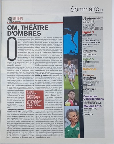 Magazine france football - france, n°