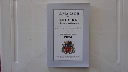 Almanach brioude 2024 haute - almanach,