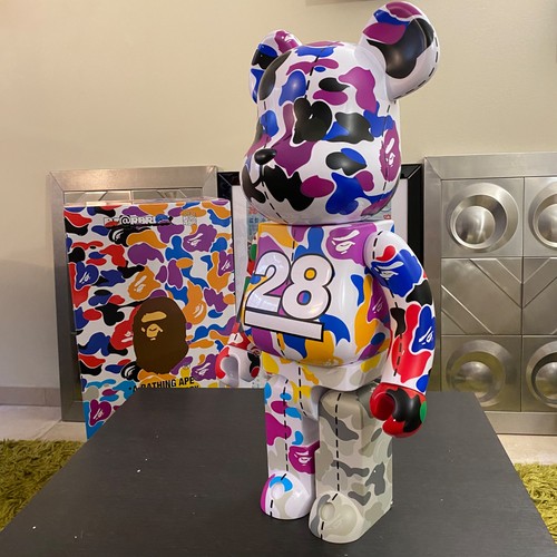 Bearbrick bape 28th - bearbrick, x