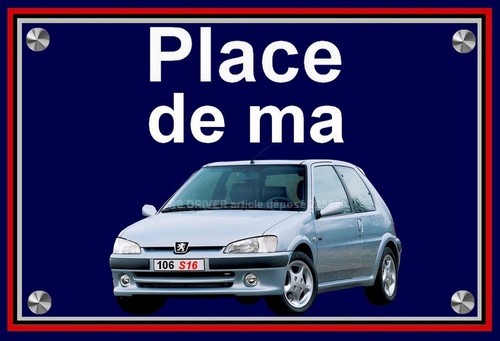 Plaque place ma peugeot - de,