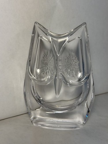 Chouette cristal daum - chouette, en