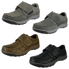 Hommes Hush Puppies Cuir Smart