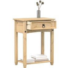 Table console pin massif - en,