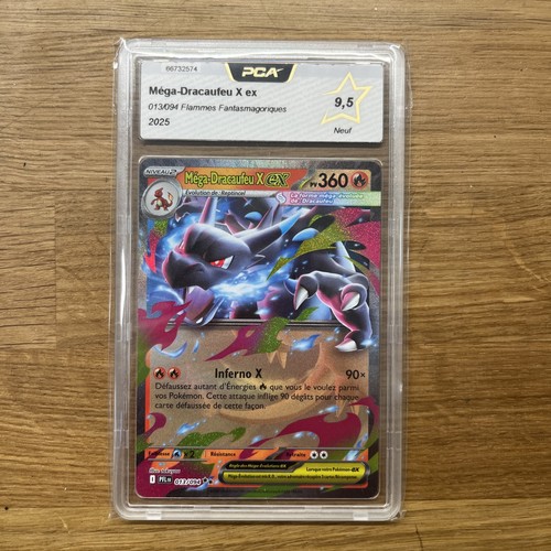 Carte pokémon mega - pokémon, dracaufeu