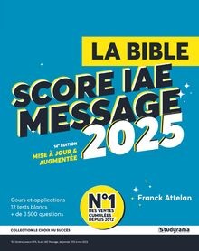 Bible score iae - iae, message