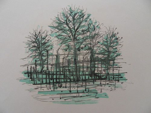 Jean carzou bosquet - :, bosquet,