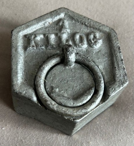 Poids hexagonal fonte - hexagonal, 1