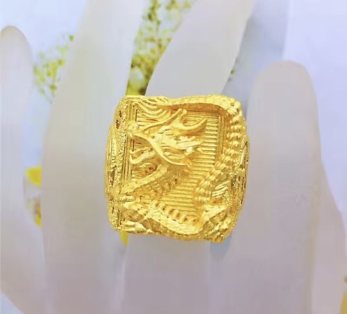 Bague 18 carats - or,