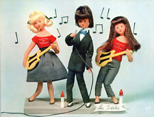 7 CPSM CARTE POSTALE MAXI 15 X 19.5 cm  AMOUREUX DE PEYNET POUPEES format rare