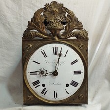 antique comtoise morbier movement - bell chime PLE9