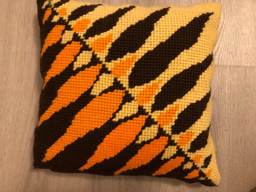 Coussin tapisserie point - coussin,