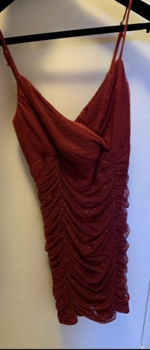 Mini dress robe - sexy, sequin