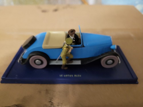 Voiture tintin decapotable - voiture, la
