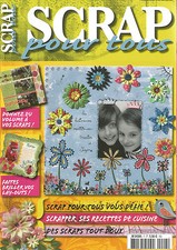 SCRAP POUR TOUS N°07 SCRAPPER VOS RECETTES DE CUISINE / DONNER DU VOLUME SCRAP