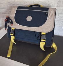 Cartable KIPLING Bleu Marine et Gris.