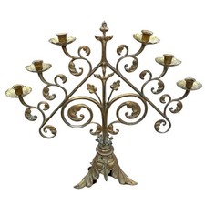 Grand Chandelier Ancien à 6