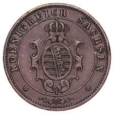 Allemagne 5 pfennige 1867 B