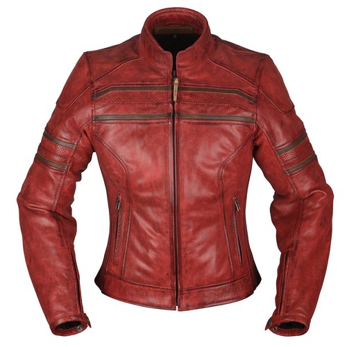 Veste cuir modeka iona pour - en,