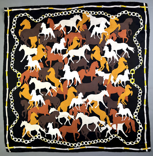 Magnifique foulard vintage - , "