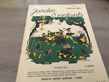 JARDIN D'ENFANTS Recueil de pièces pour piano Edition Lemoine 1er recueil