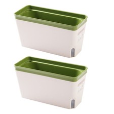  2pcs jardinières de jardin